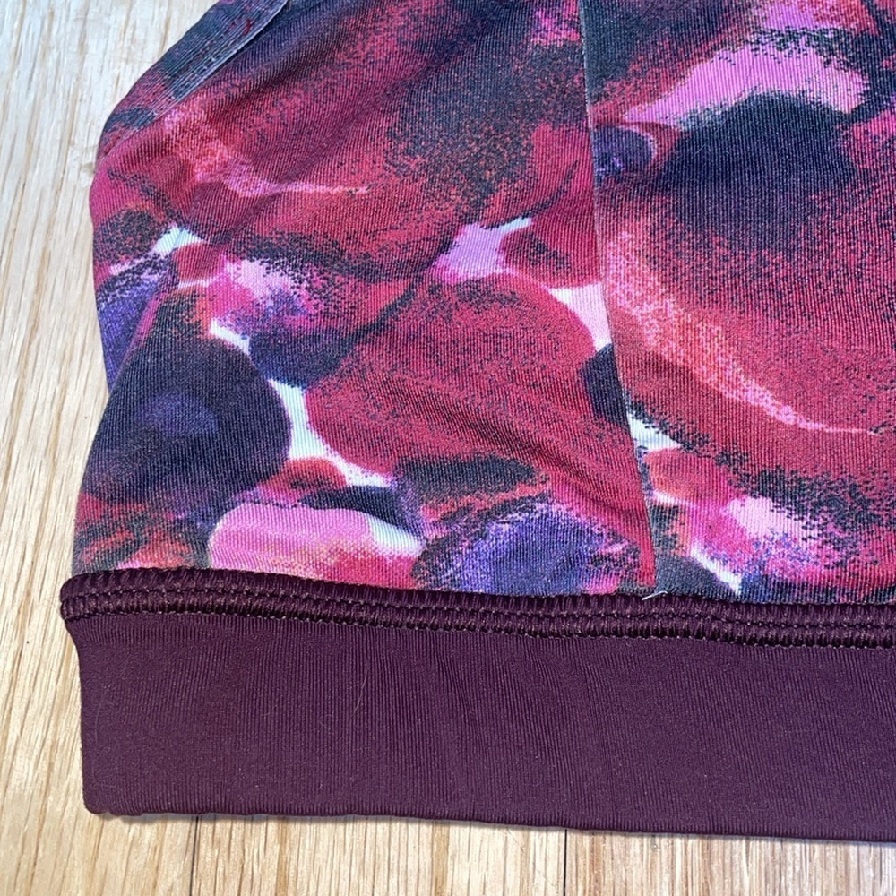 Lululemon Burgundy (Preloved) Sports Bra-6 - Picture 2 of 5